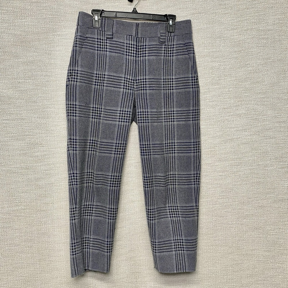 Acne Studios Trousers 36 (34x25) High Waist Cropped Flat Front Textured Corpcore